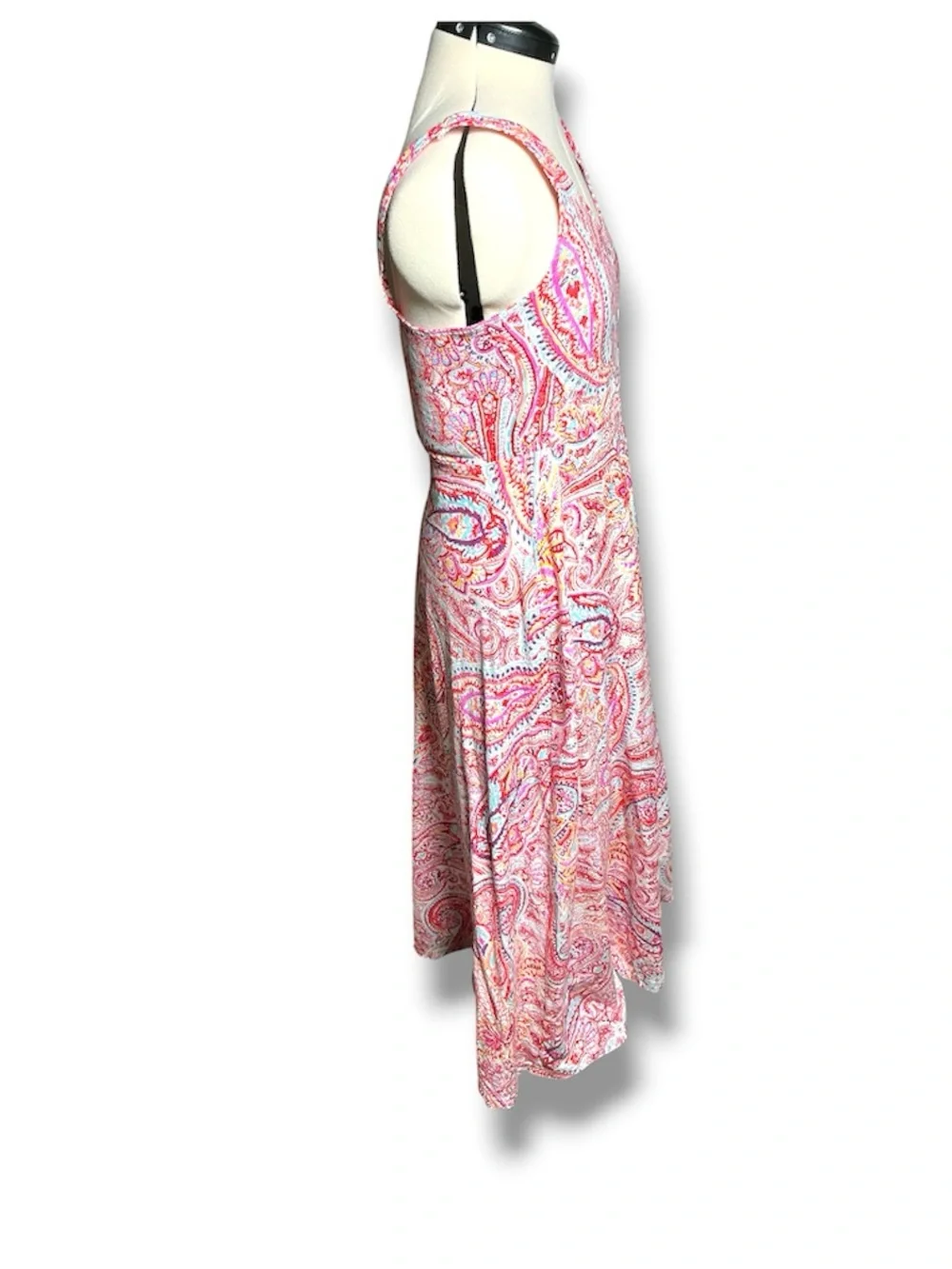 Paisley cotton maxi dress - Picture 6 of 8